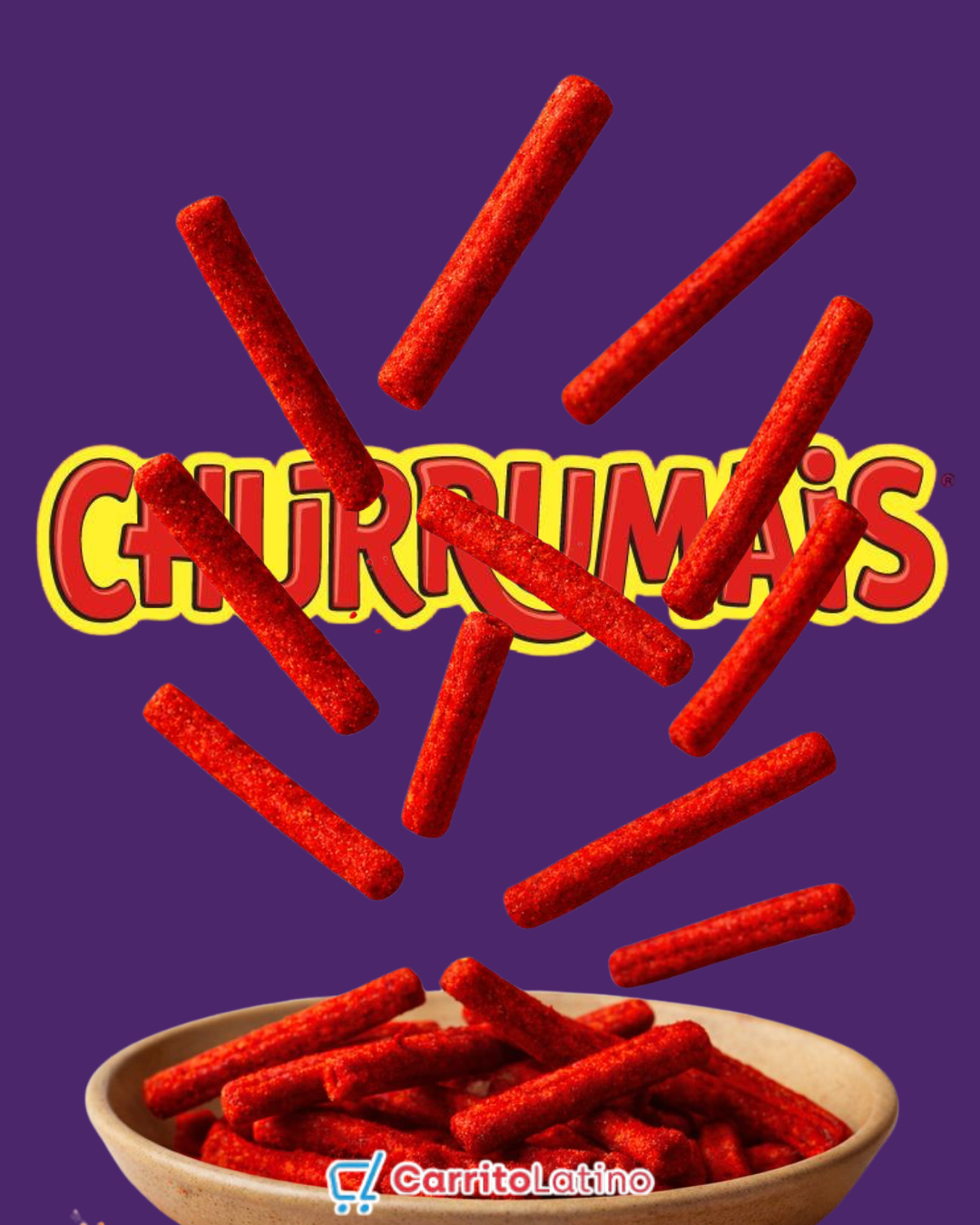 Flamin' Hot Churrumais 185g