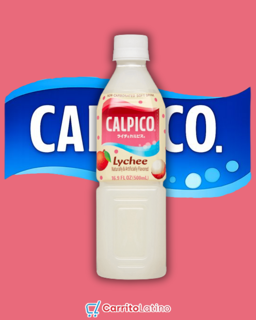 Calpico Lychee Still Drink 16.9 oz