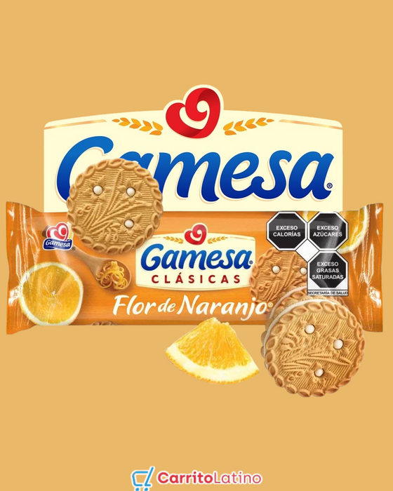 Gamesa Clasicas - Flor de Naranjo 109 gr / 3.85 oz