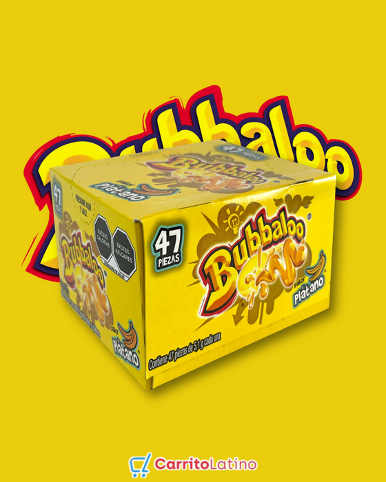 Bubalo Banana Flavor 47 Pieces 239.7 gr / 8.45 oz