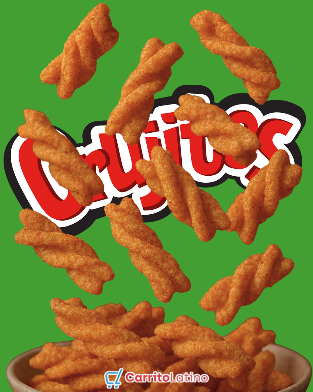 Crujitos Queso Chile 120gr / 4.23 oz