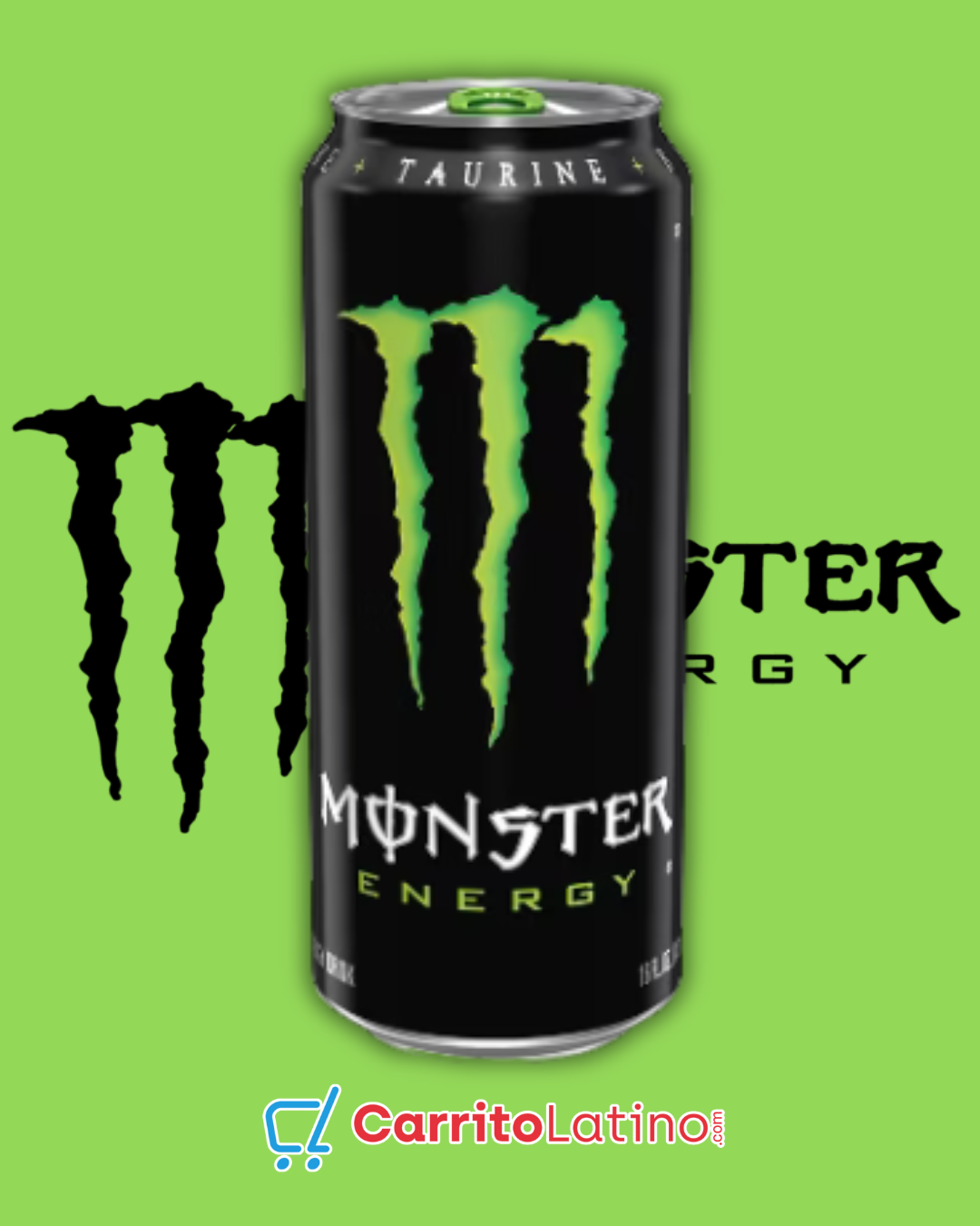 how much l-carnitine in 16 oz monster Energy Zero Ultra Energy Drink, fl Monster Energy Original 16 oz