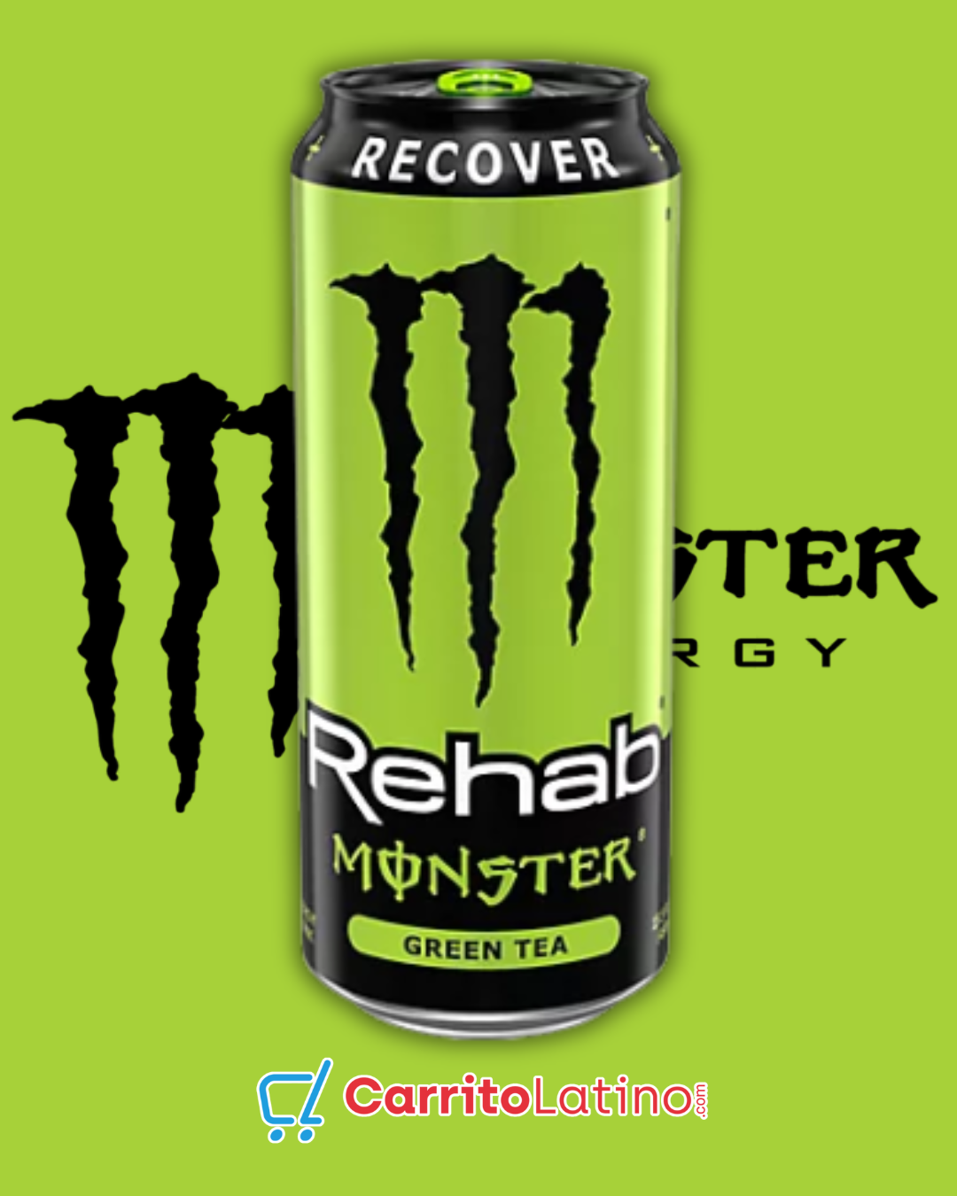 Monster Rehab Green Tea 15.5 oz – Carrito Latino