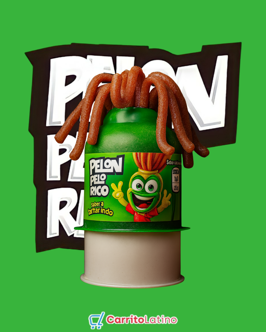 Pelon Pelo Rico 30 gr / 1 oz - Display con 12 unidades