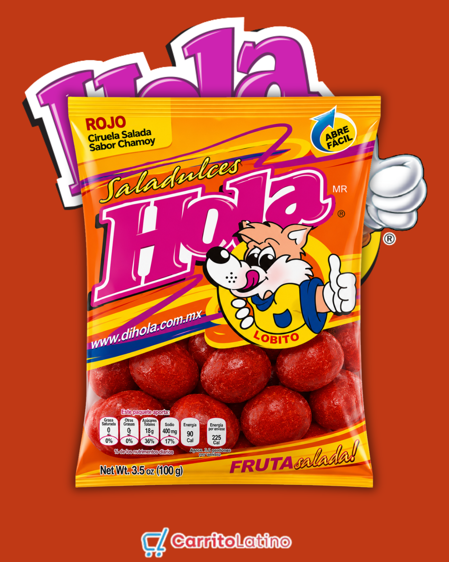 Saladito con Chamoy (12 Bolsitas)