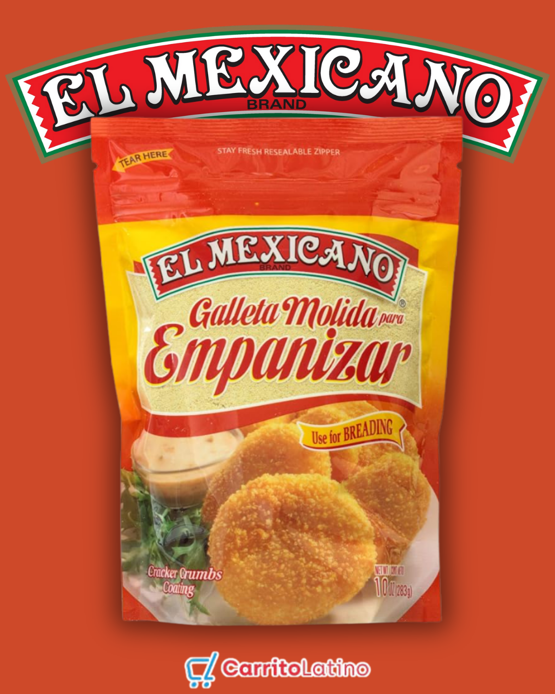 El Mexicano Crushed Cookies for Breading 10 oz