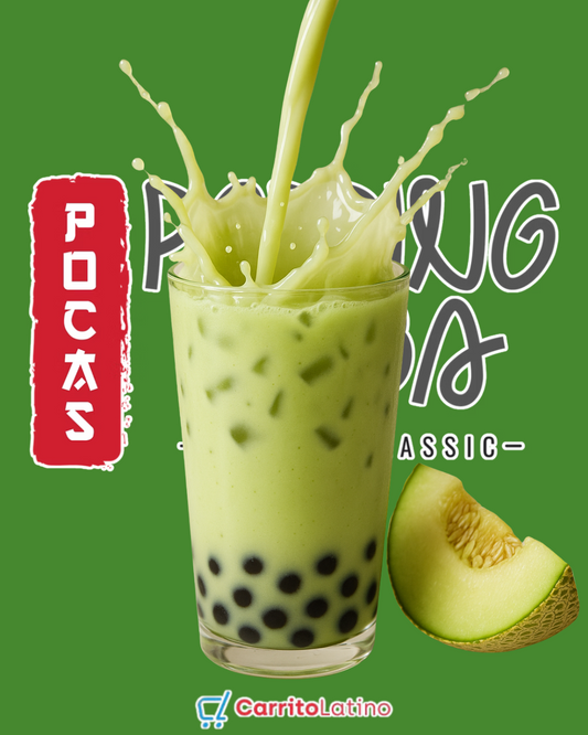 Pocas Bubble Tea Honeydew 16.5floz