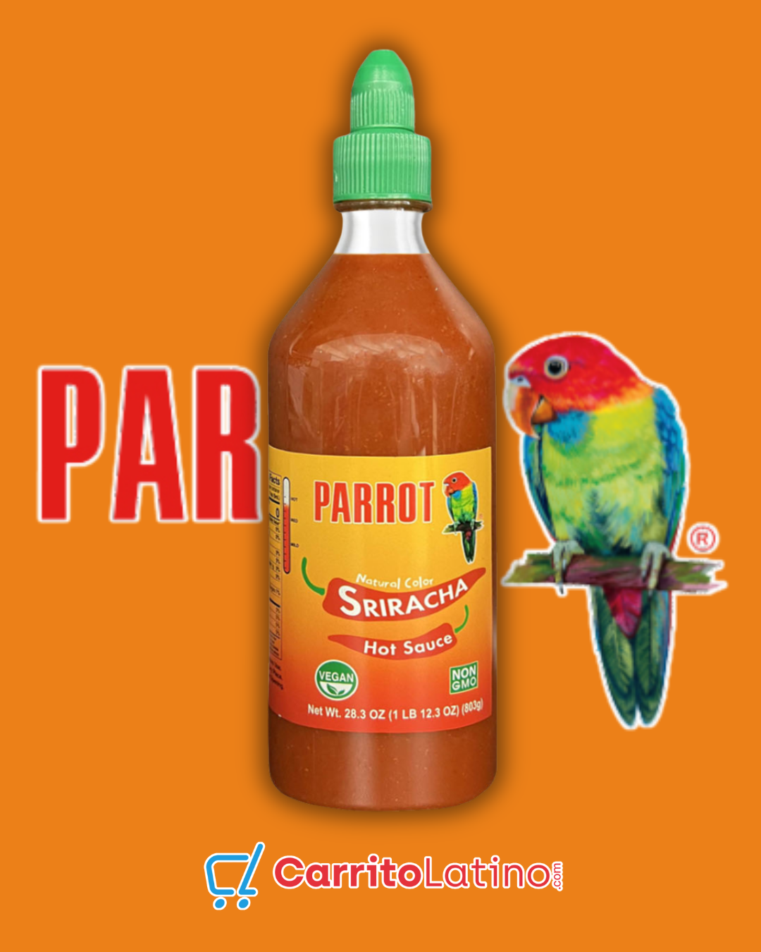 Parrot Sriracha Hot Sauce 23.8 oz