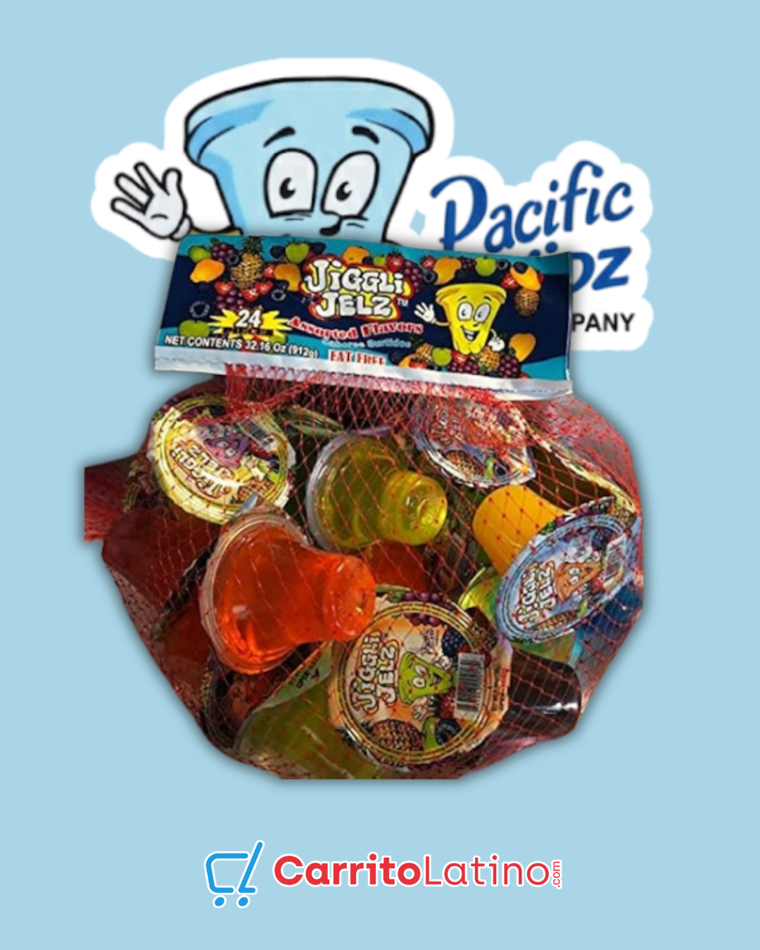 JJJ様　スイカアイス　ali Pacific Kidz Jiggli Jelz Assorted Flavors – Carrito Latino