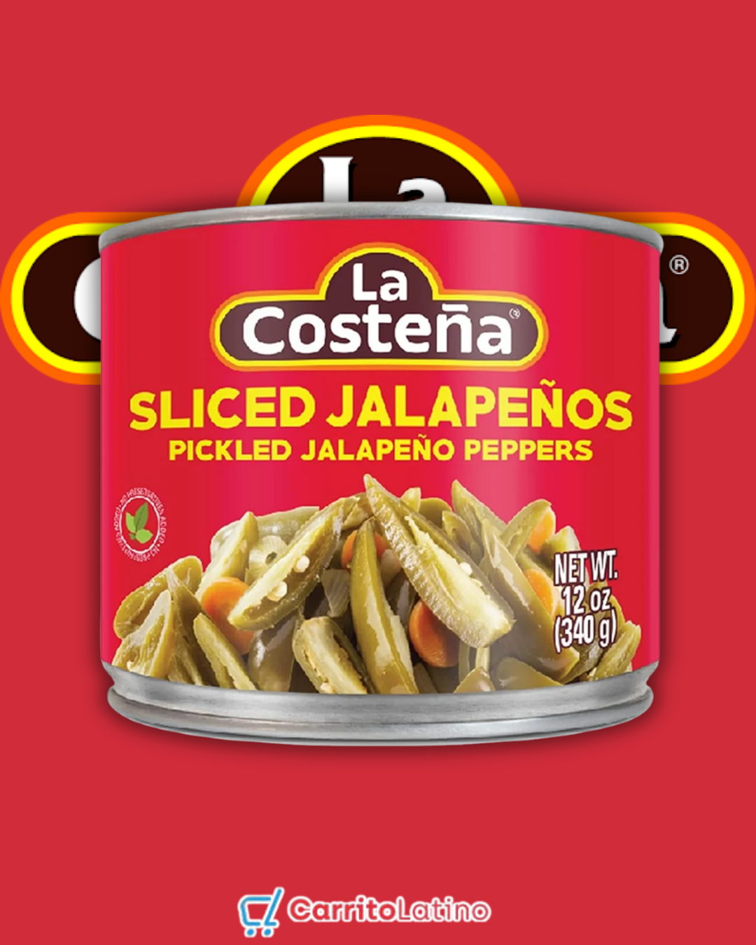 La Costeña Jalapeños en Rodajas 12 oz