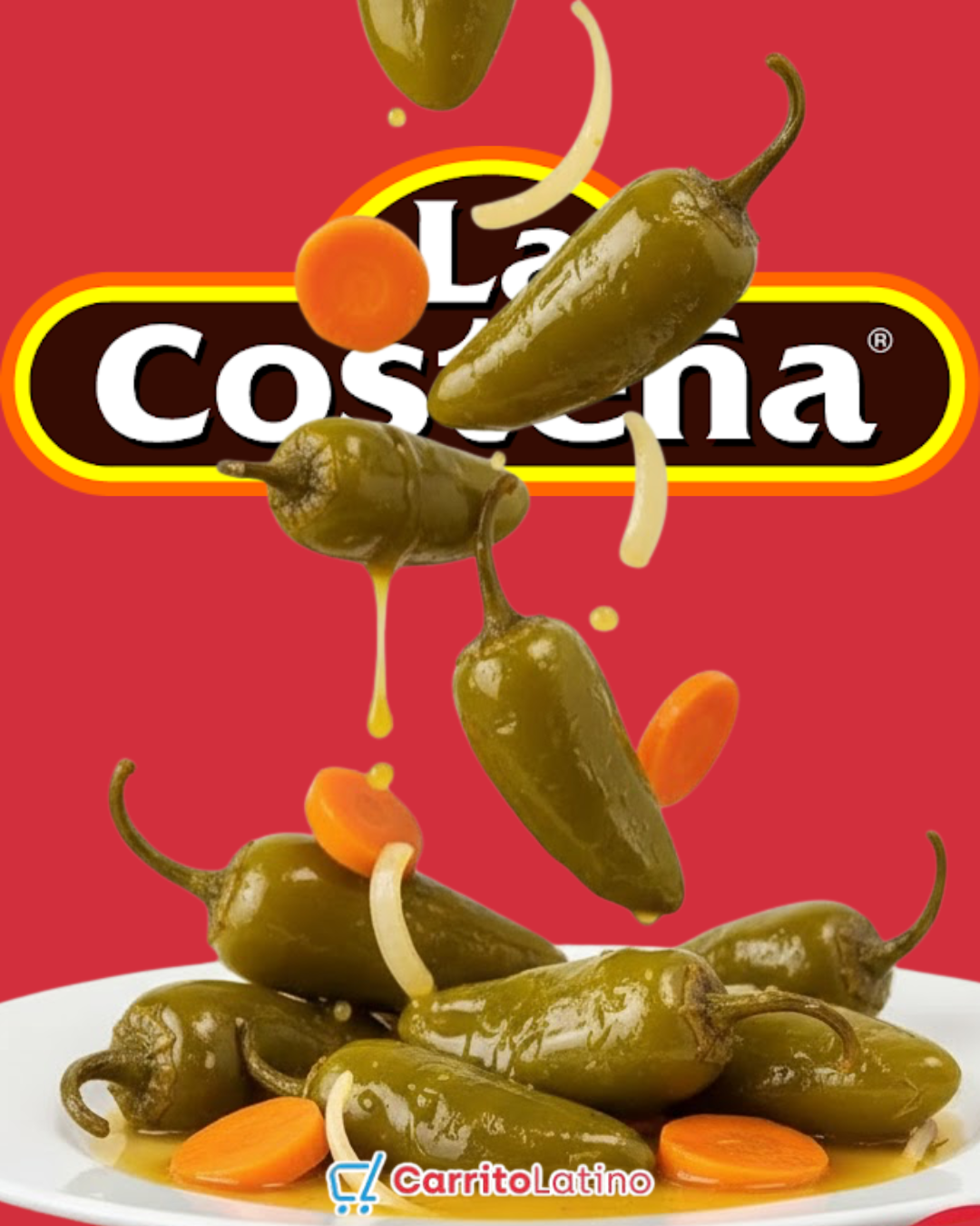 La Costeña Chiles Jalapeños Enteros 26 oz