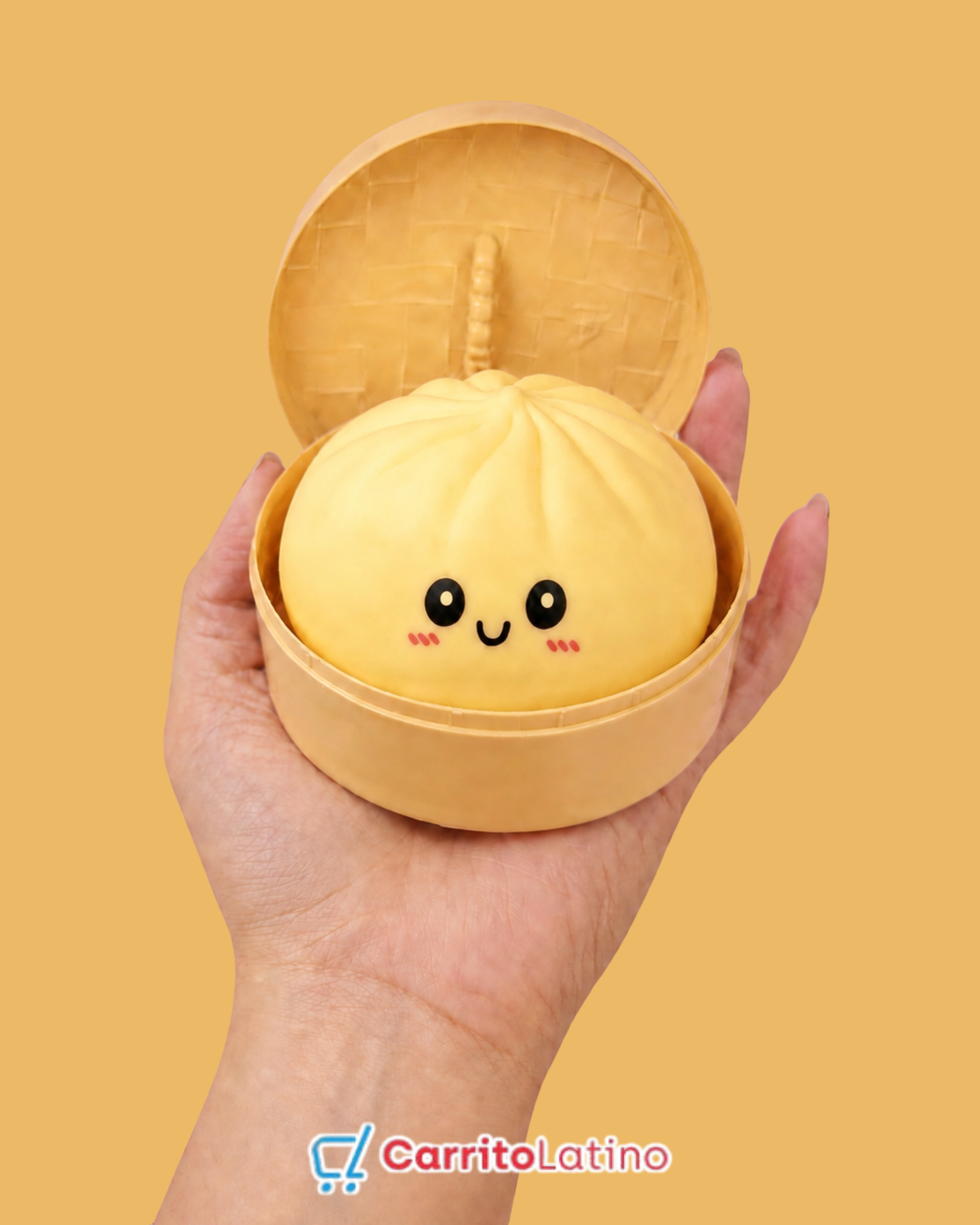 Mystery Pastel Dumpling Squishy con “Steamer”