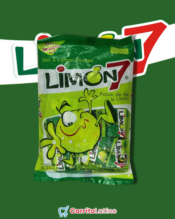 Limon 7 anahuac 100 pieces 200 gr / 7.05 oz