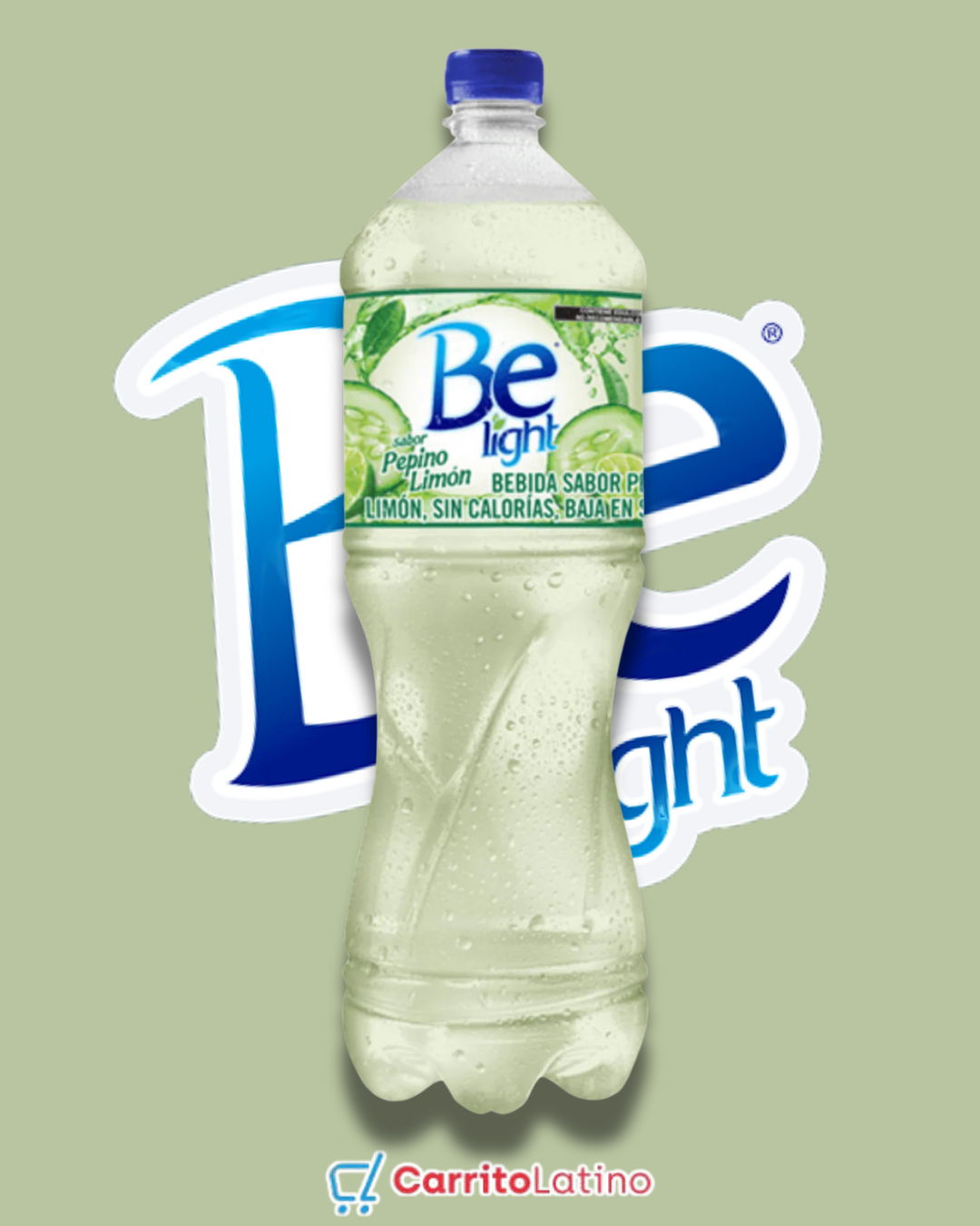 BeLight Pepino Limon de 1.5 lt / 50 fl oz