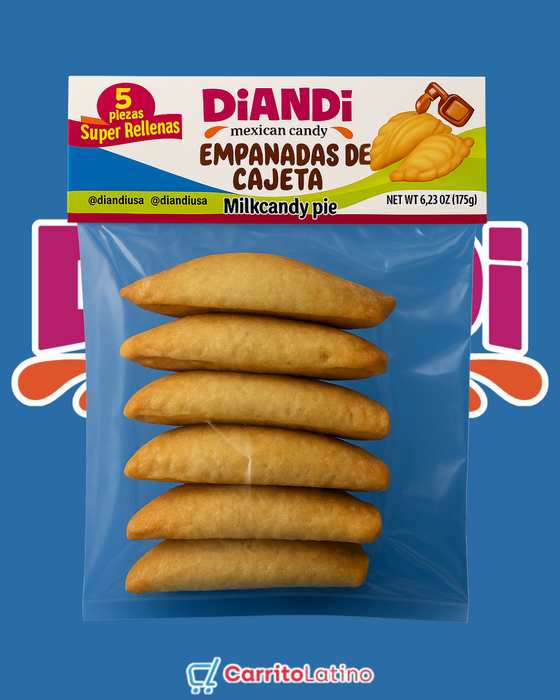 Diandi Empanadas de Cajeta 175 gr / 5.291 oz