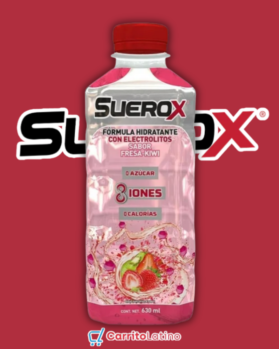 SueroX Electrolyte Drink Kiwi-Strawberry 630 ml