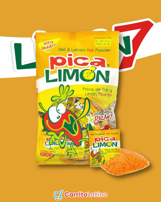Pica Limon 7 anahuac 100 pieces 200 gr / 7.05 oz
