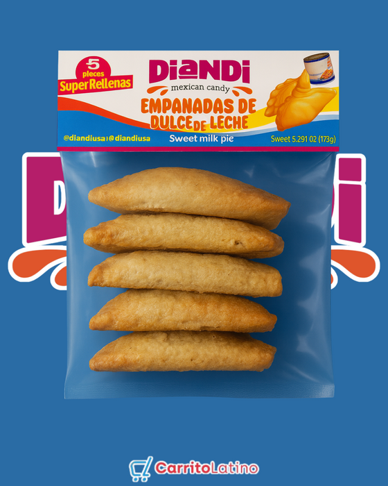 Diandi Empanadas de Dulce de Leche 175 gr / 5.291 oz