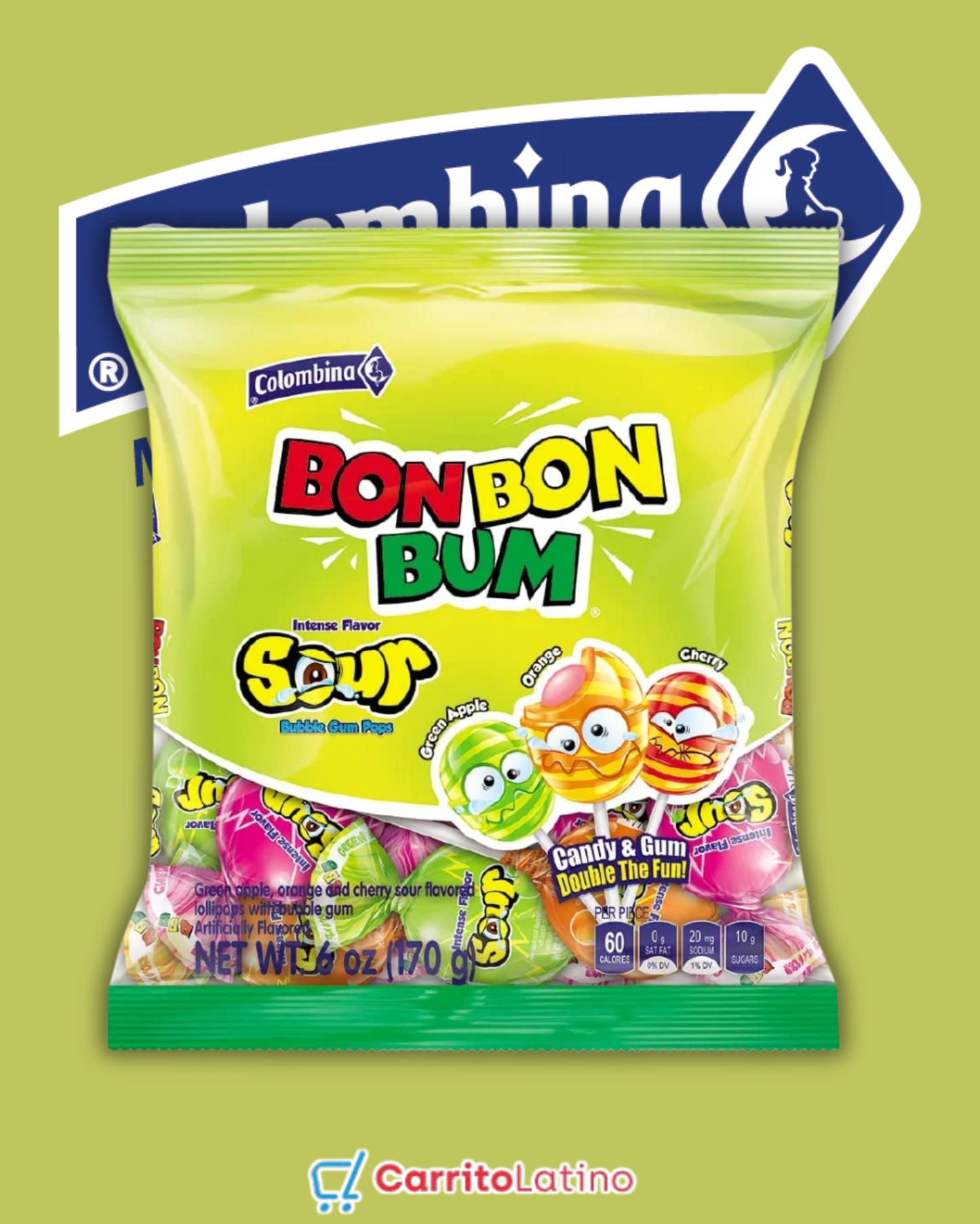 Paletas Bon Bon Bum Sour