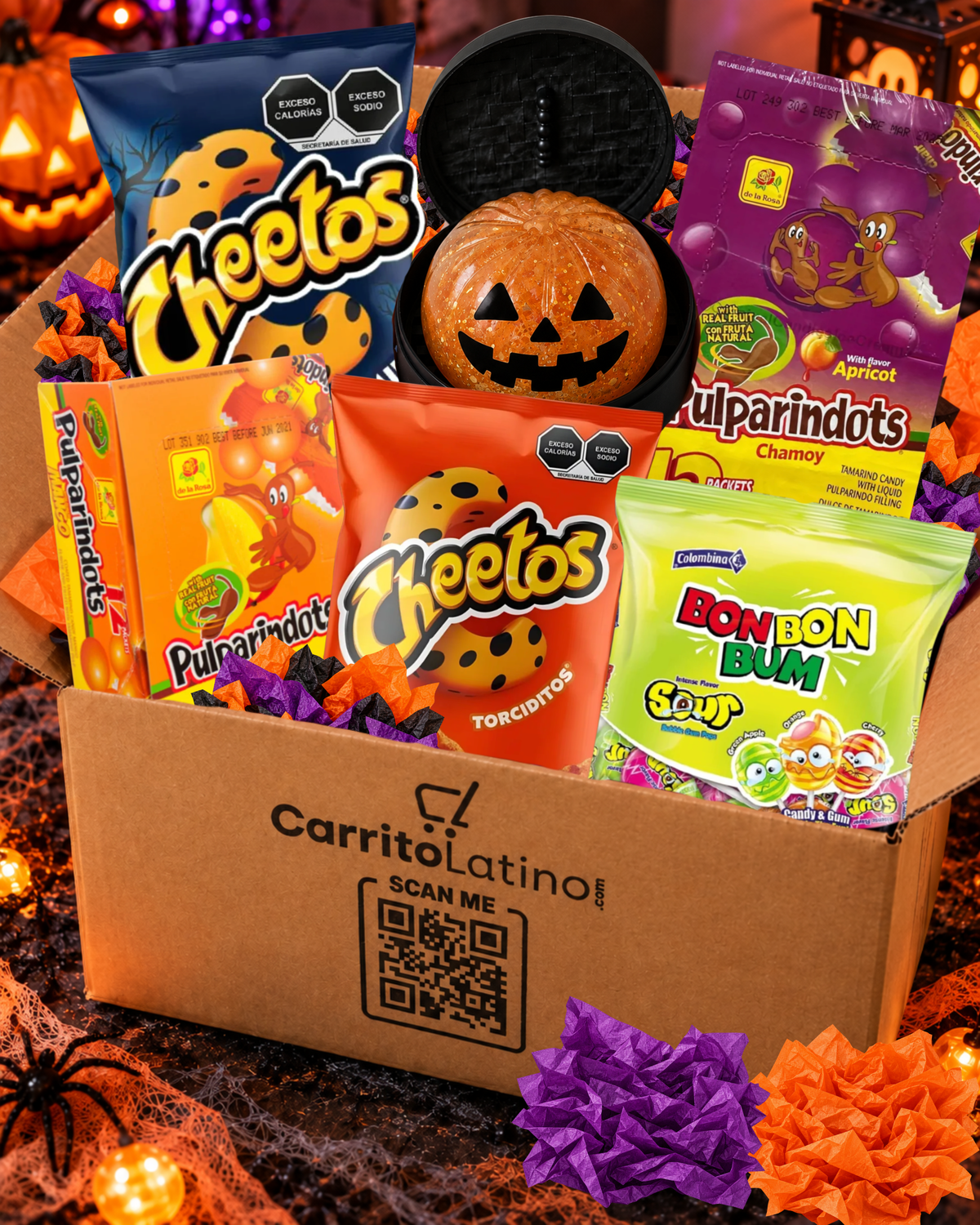 BOO Box 👻 Dulces de Halloween + Squishy Sorpresa