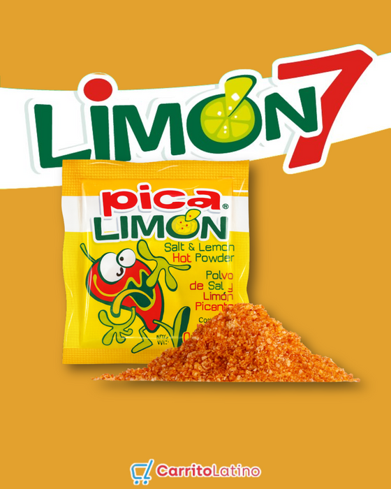 Pica Limon 7 anahuac 100 pieces 200 gr / 7.05 oz