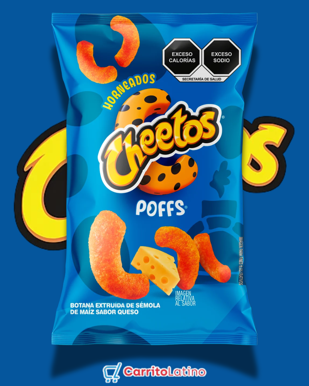Cheetos Poffs 110 gr / 3.88 oz