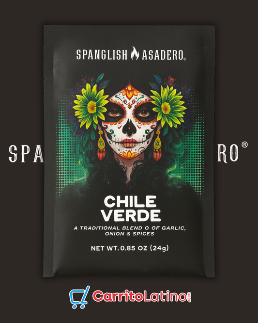 Spanglish Asadero Chile Verde Seasoning 0.85 oz