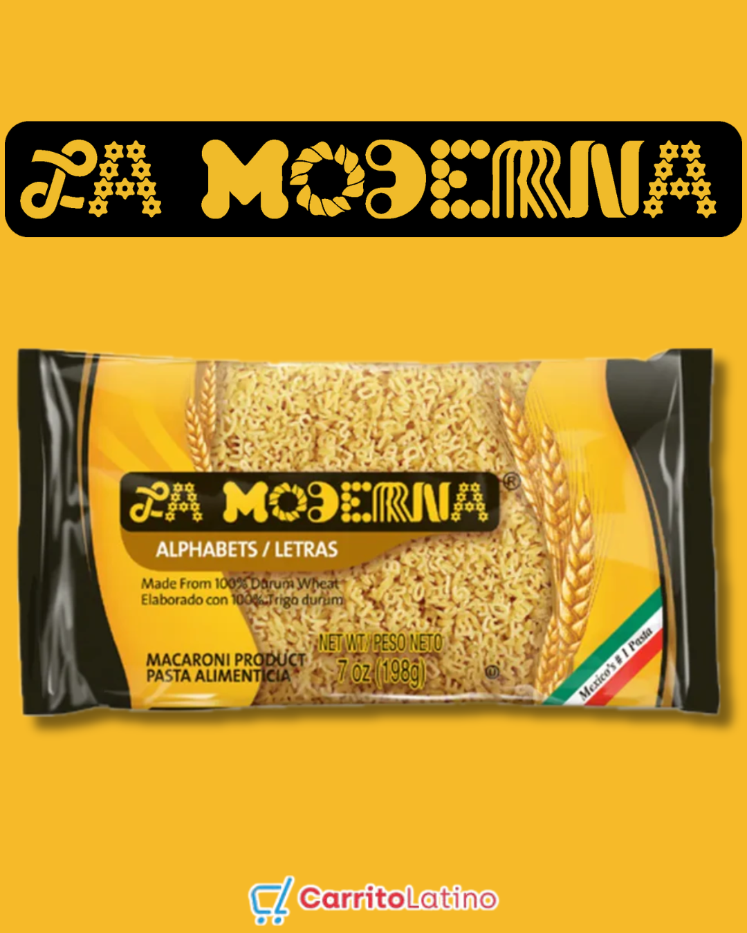 La Moderna Alphabet 198gr / 7oz