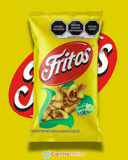 Fritos Limon y Sal 170gr / 6 oz
