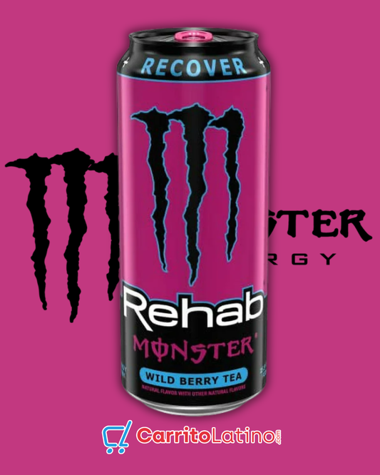 Monster Rehab Wild Berry Tea 15.5 oz