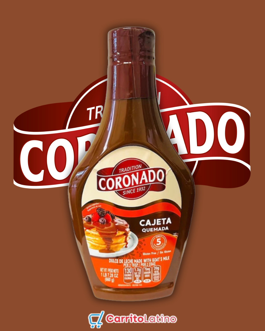 Coronado Cajeta Quemada 7.28 oz