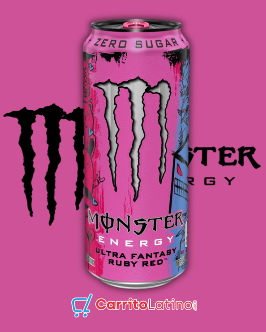 Monster Energy Ultra Fantasy Ruby Red 16 oz