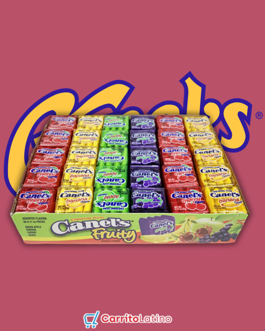 Canel's 4-P Gum Pack Charola Sabores Frutales 60 pzas