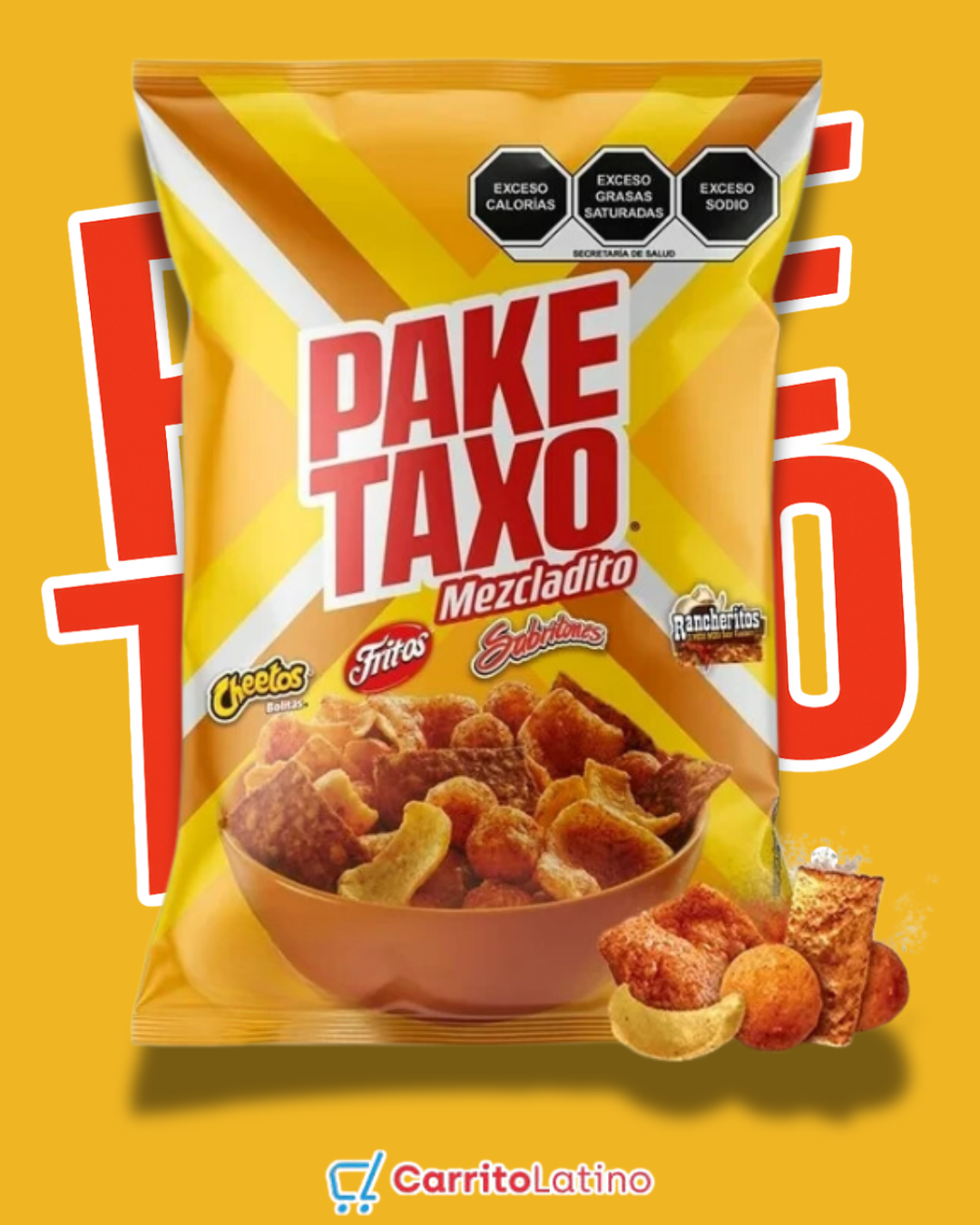 Paketaxo Mezcladito 170gr / 6 oz