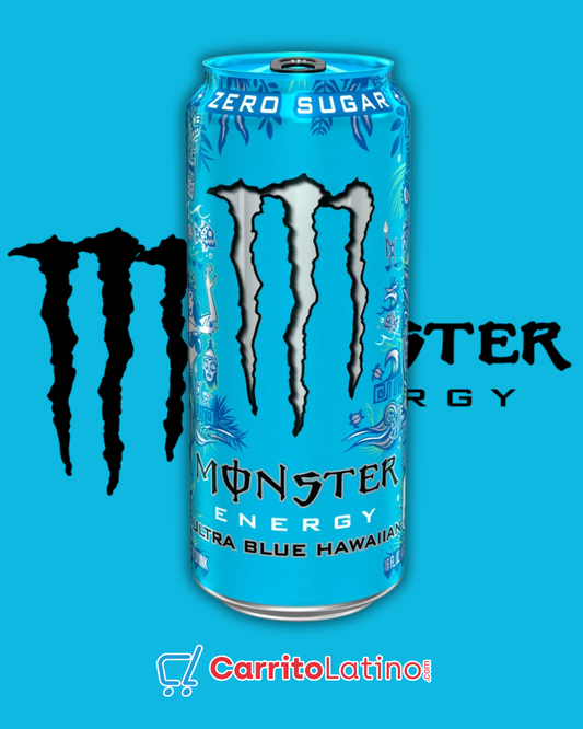 Monster Energy Ultra Blue Hawaiian 16 oz