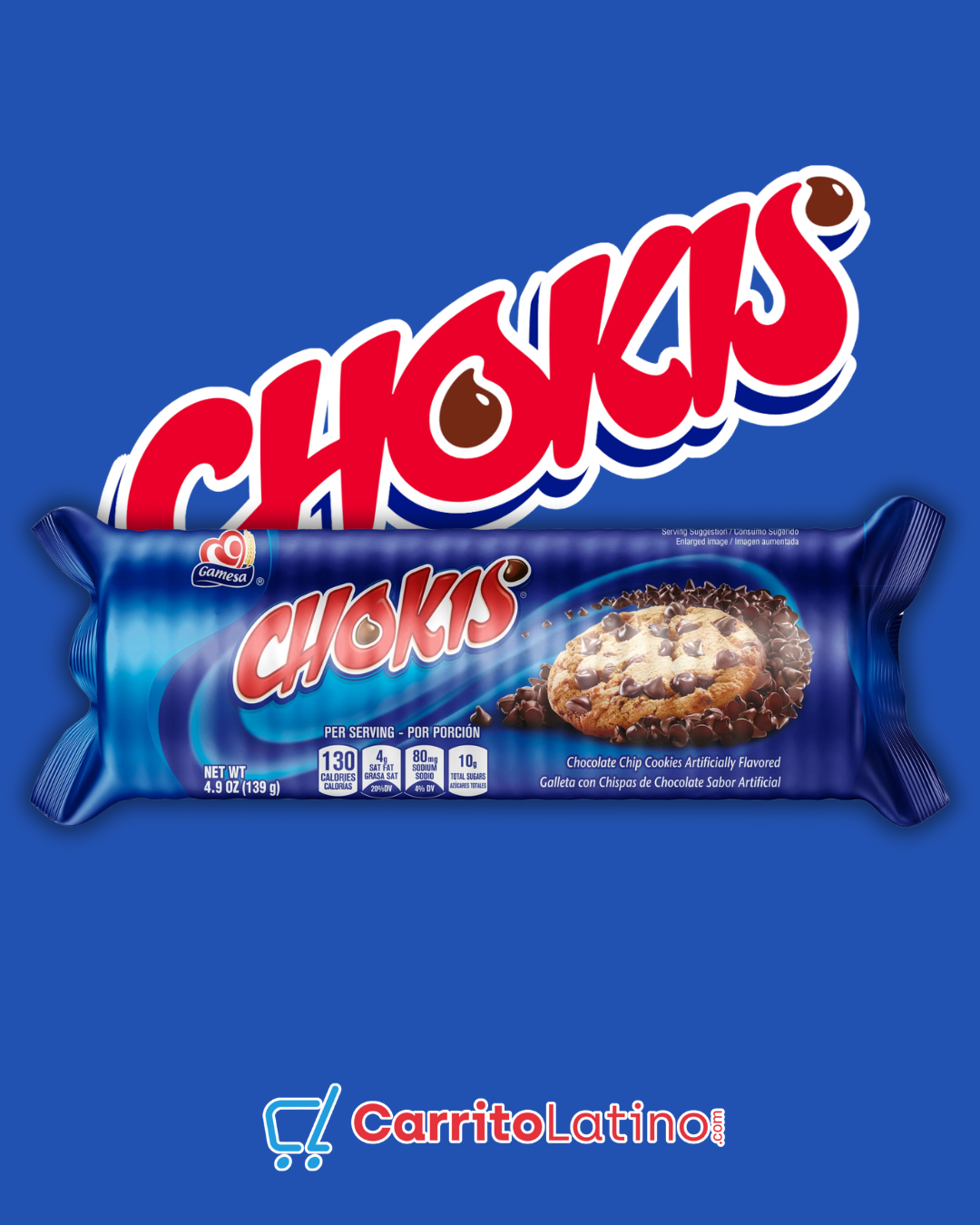 Gamesa Chokis 4.9 oz