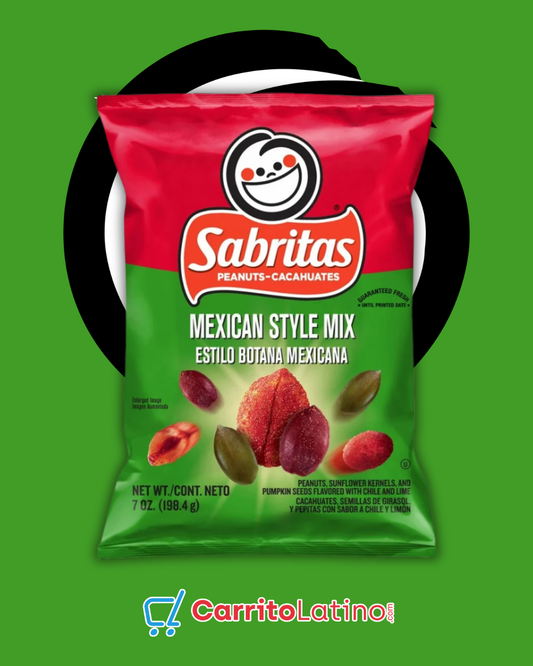 Sabritas Mexican Style Mix Peanuts 7 oz