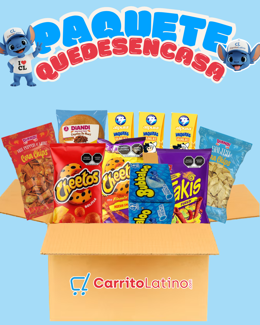 Paquete QuedesEnCasa