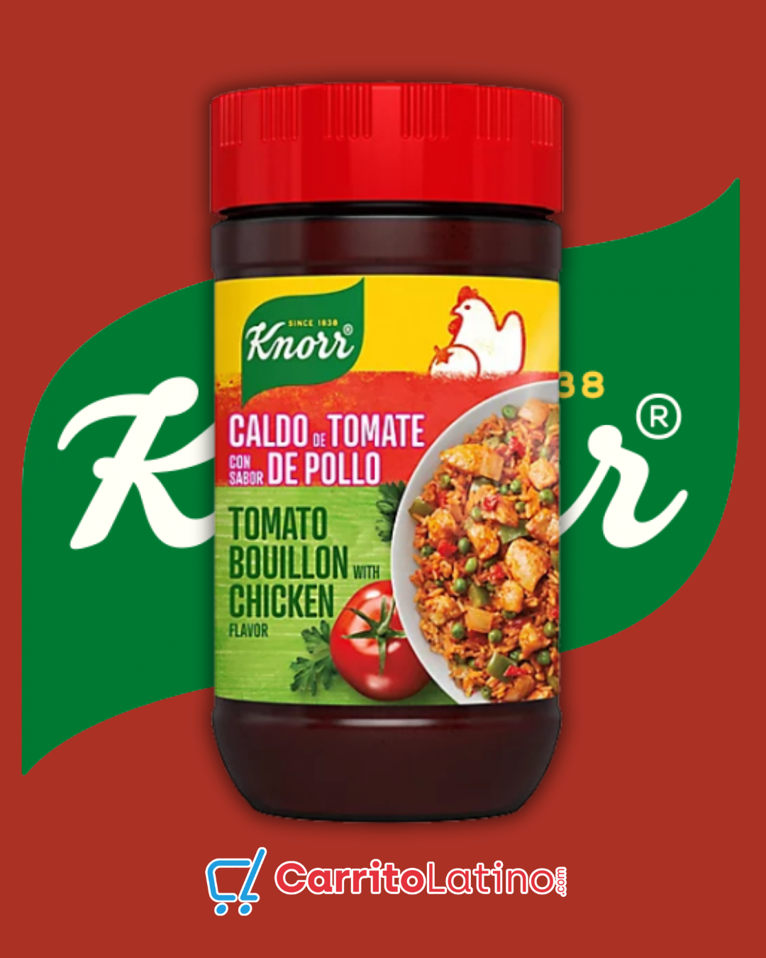 Knorr Caldo de Tomate Sabor Pollo 7.9 oz