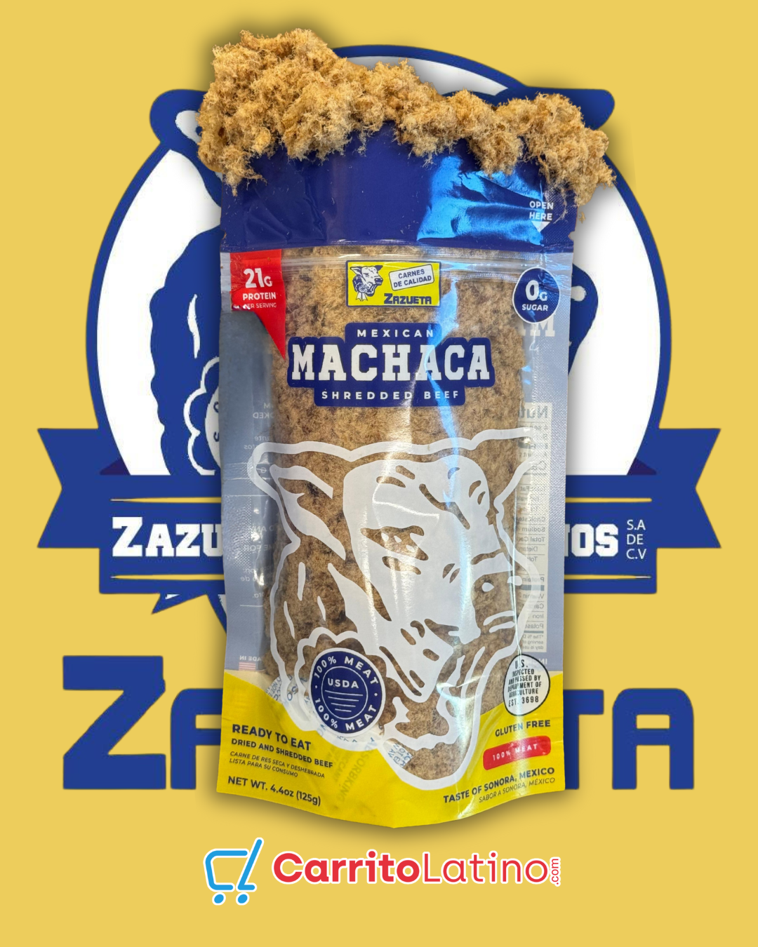 Machaca Sonorense Zazueta 4.4 oz