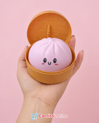 Mystery Pastel Dumpling Squishy con “Steamer”