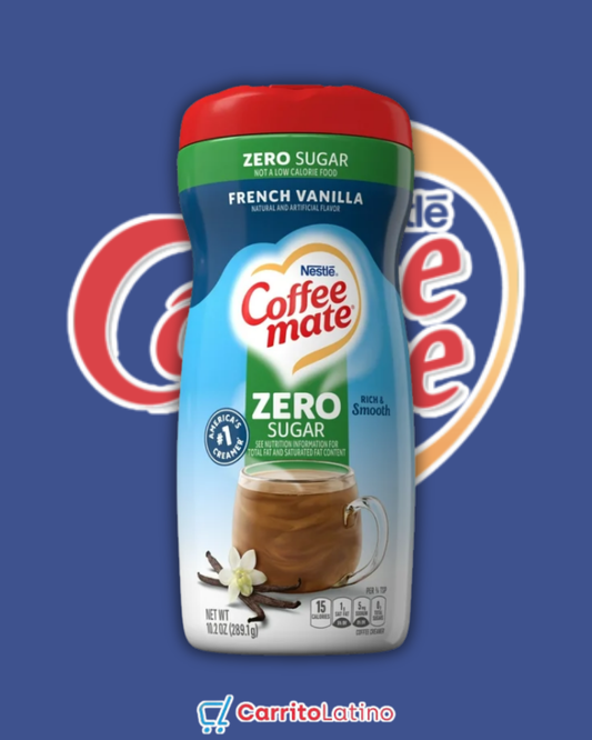 Coffee mate French Vanilla Zero Sugar 10.2 oz
