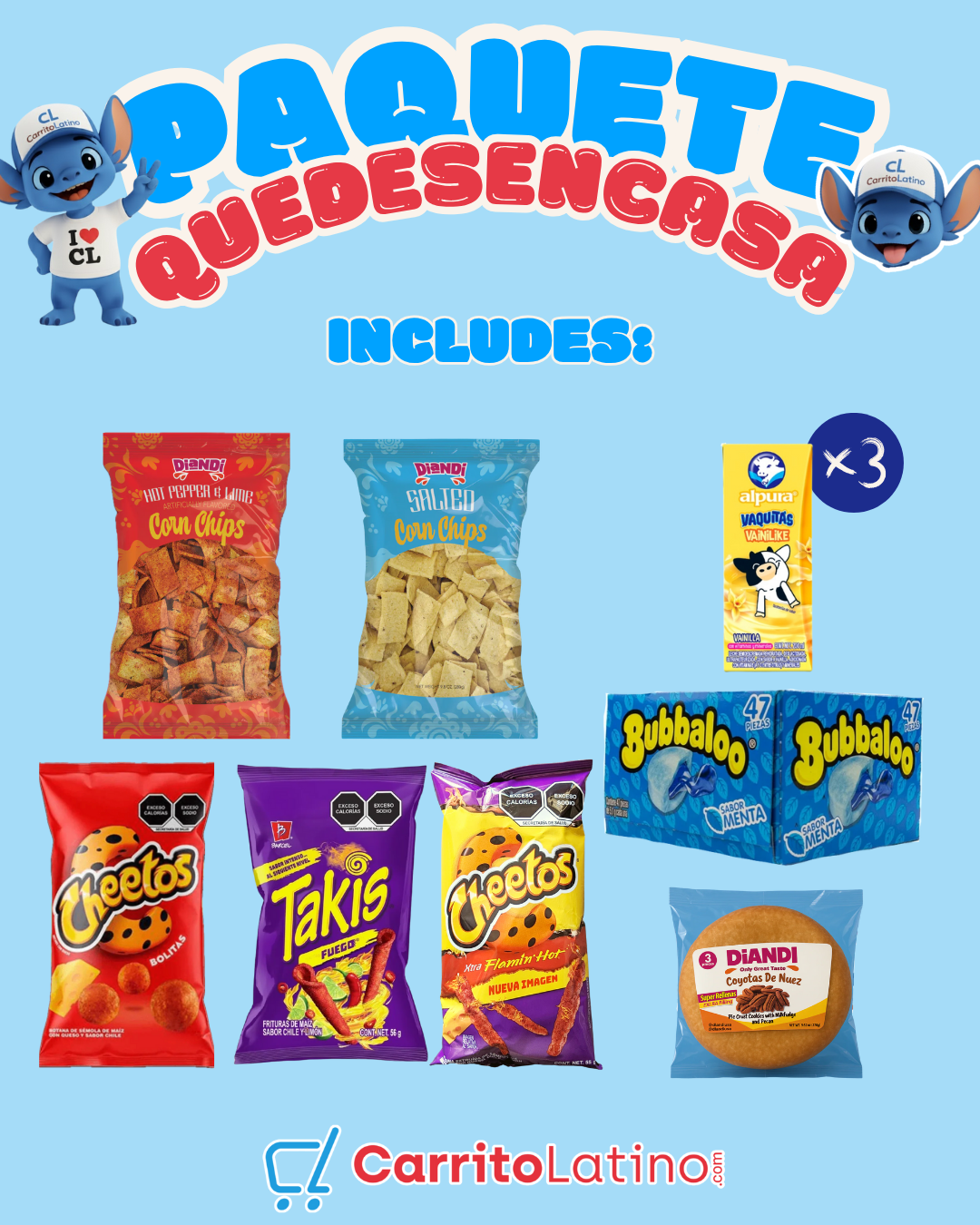 Paquete QuedesEnCasa