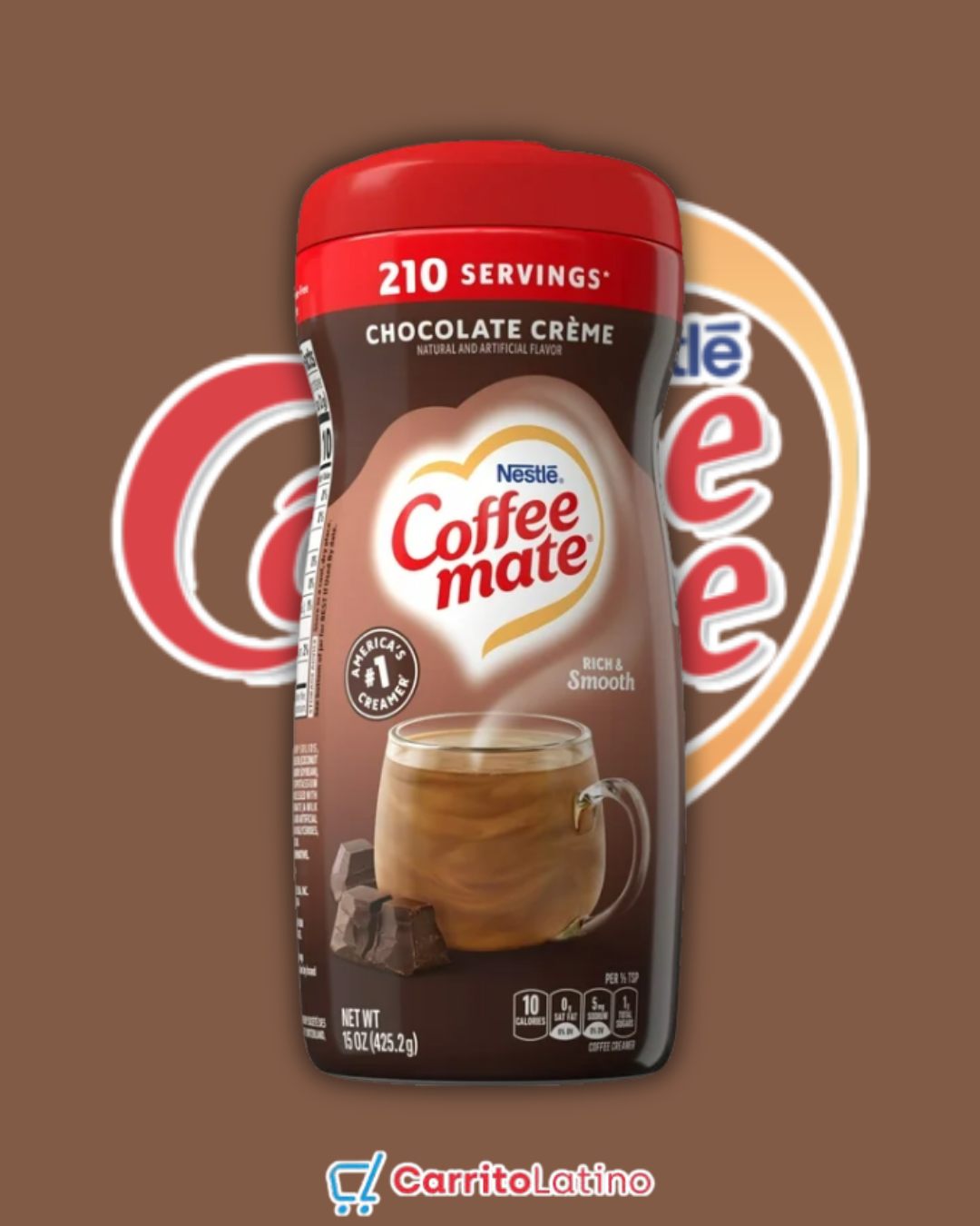 Coffee mate Chocolate Crème 15 oz