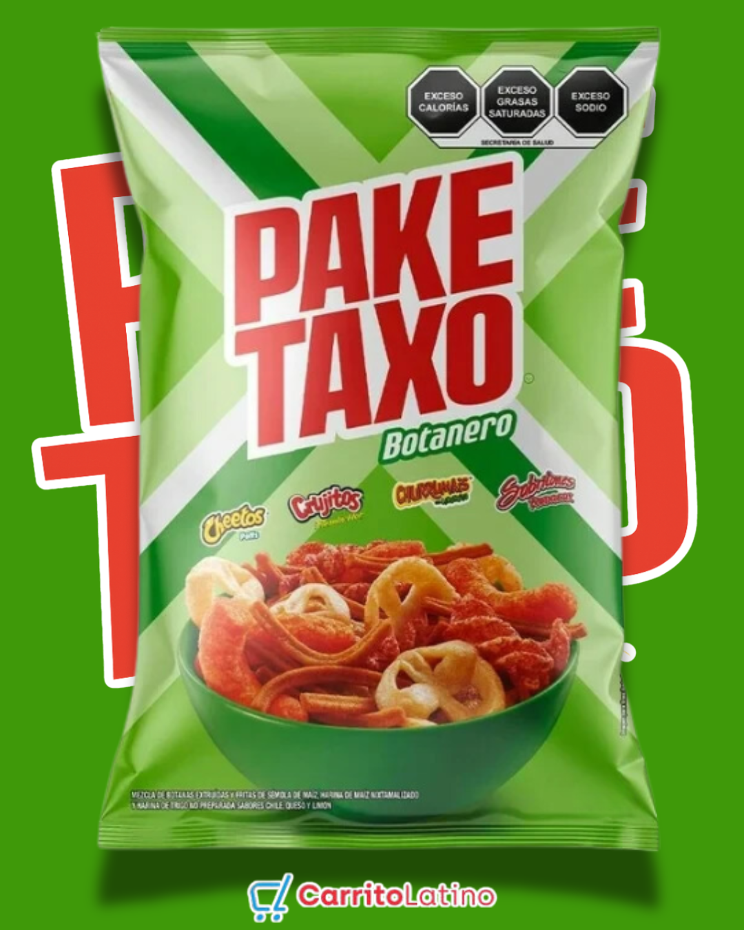 Paketaxo Botanero 255gr / 9 oz