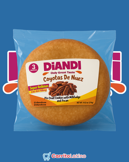 Walnut Coyotas 270G/ 9.52oz