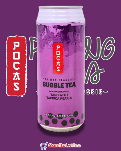 Pocas Bubble Tea Taro 16.5floz