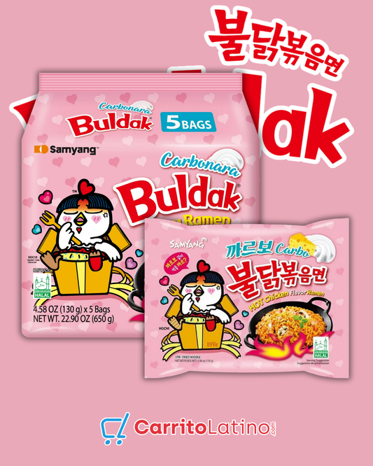 Samyang Buldak Spicy Ramen Carbonara Flavor