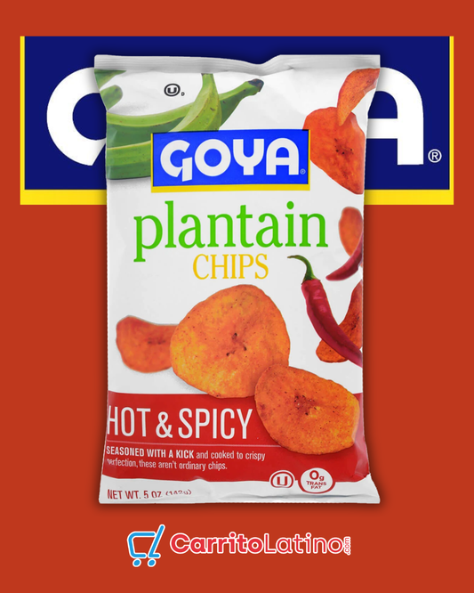 Goya Plantain Chips Hot &amp; Spicy 5 oz