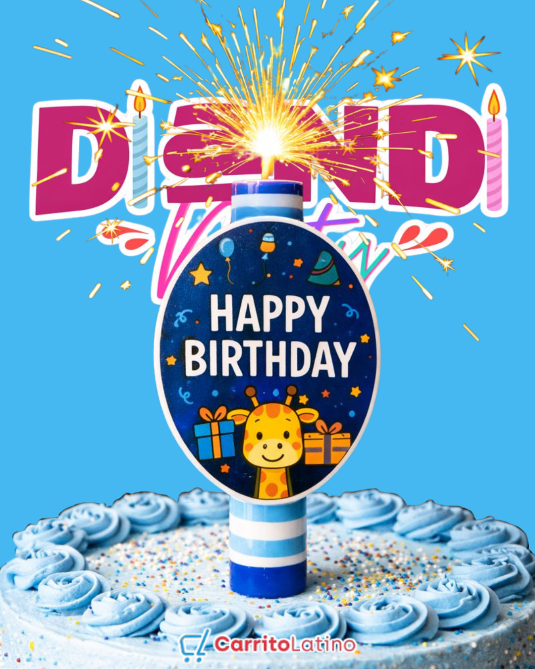 Velas Luminosas/ Cake Sparklers